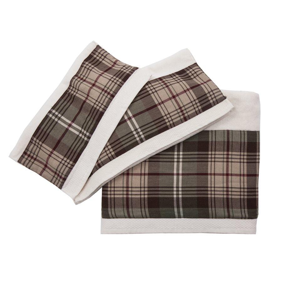 Paseo Road by Hiend Buffalo Check 3-Piece Towel Set