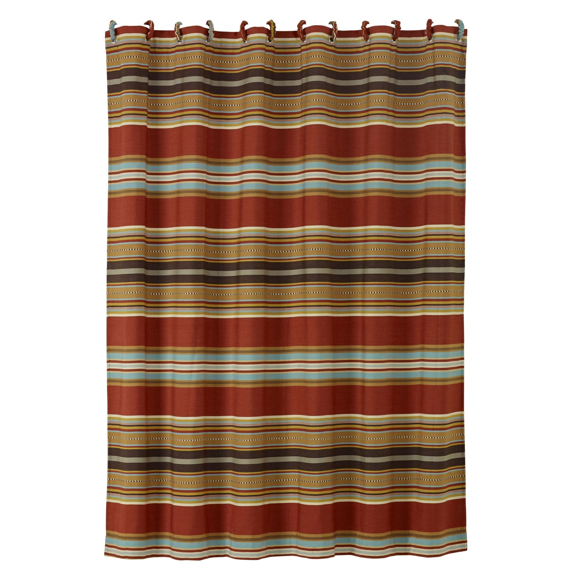 Shades of Brown Shower Curtain