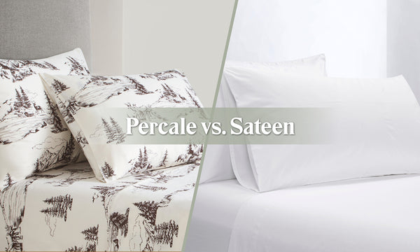 Percale vs. Sateen: Which Cotton Bedding Is Right for You?