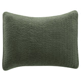 Stonewashed Cotton Quilted Velvet Pillow Sham