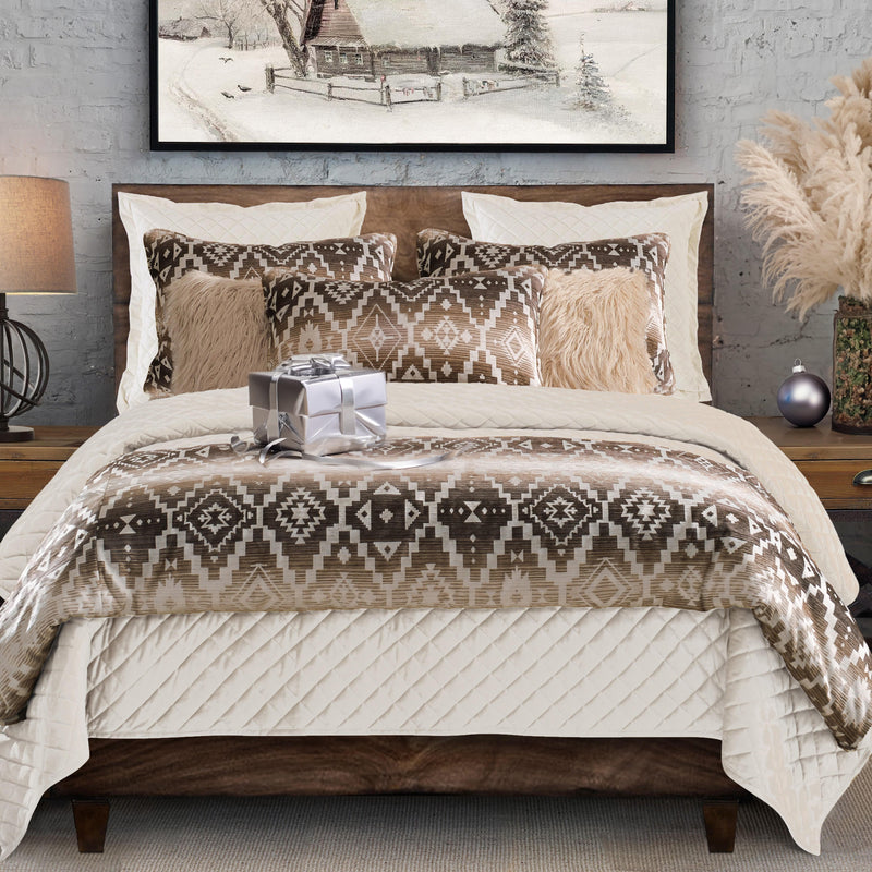 Chalet Aztec Bedding Set Comforter / Duvet Cover