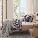 Derby Washed Linen Bedding Set Comforter / Duvet Cover