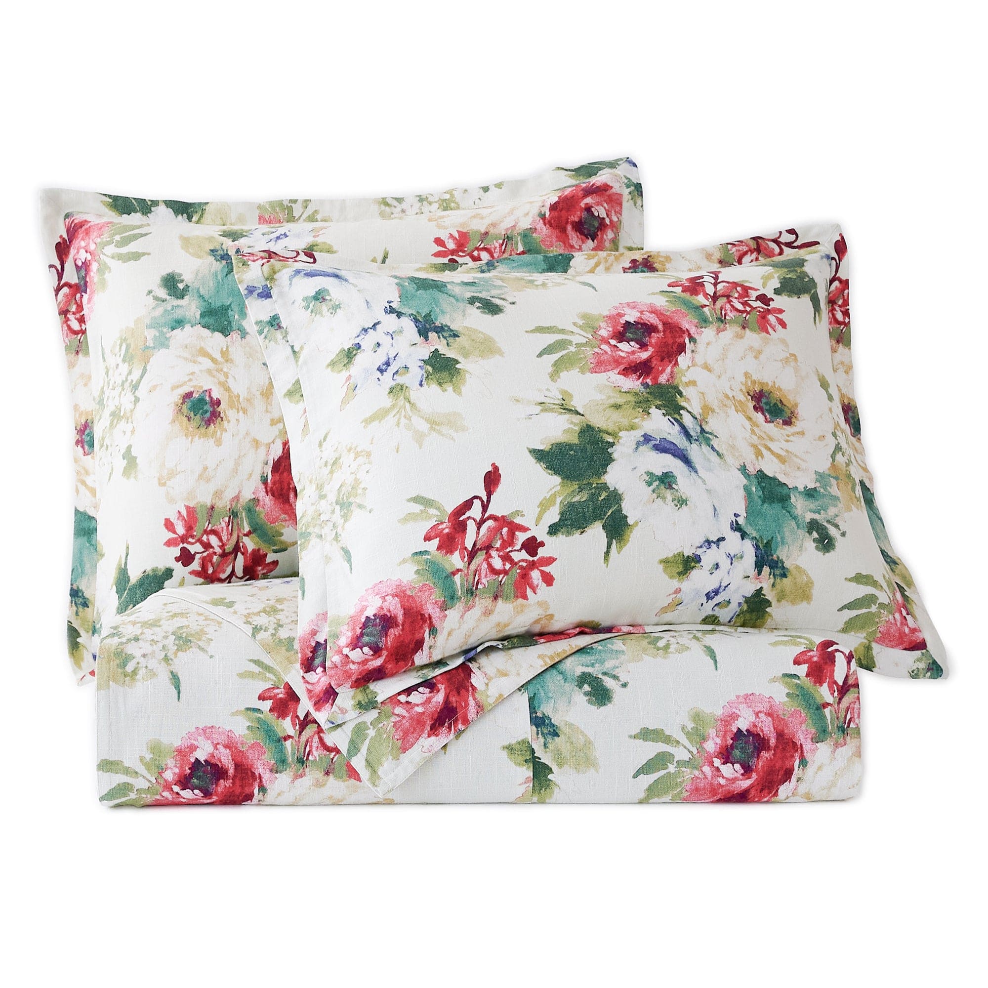 Peony Washed Linen Bedding Set | HiEnd Accents