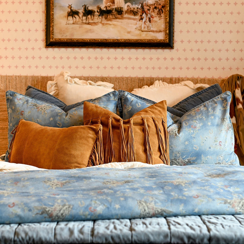 Lee Western Washed Denim Bedding Set