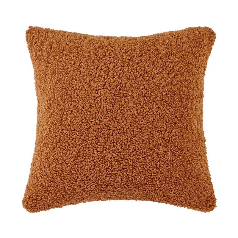 Teddy Pillow with Down Insert Caramel Pillow