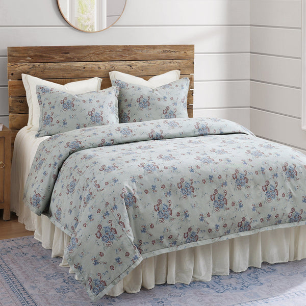 Rosabel Washed Denim Bedding Set