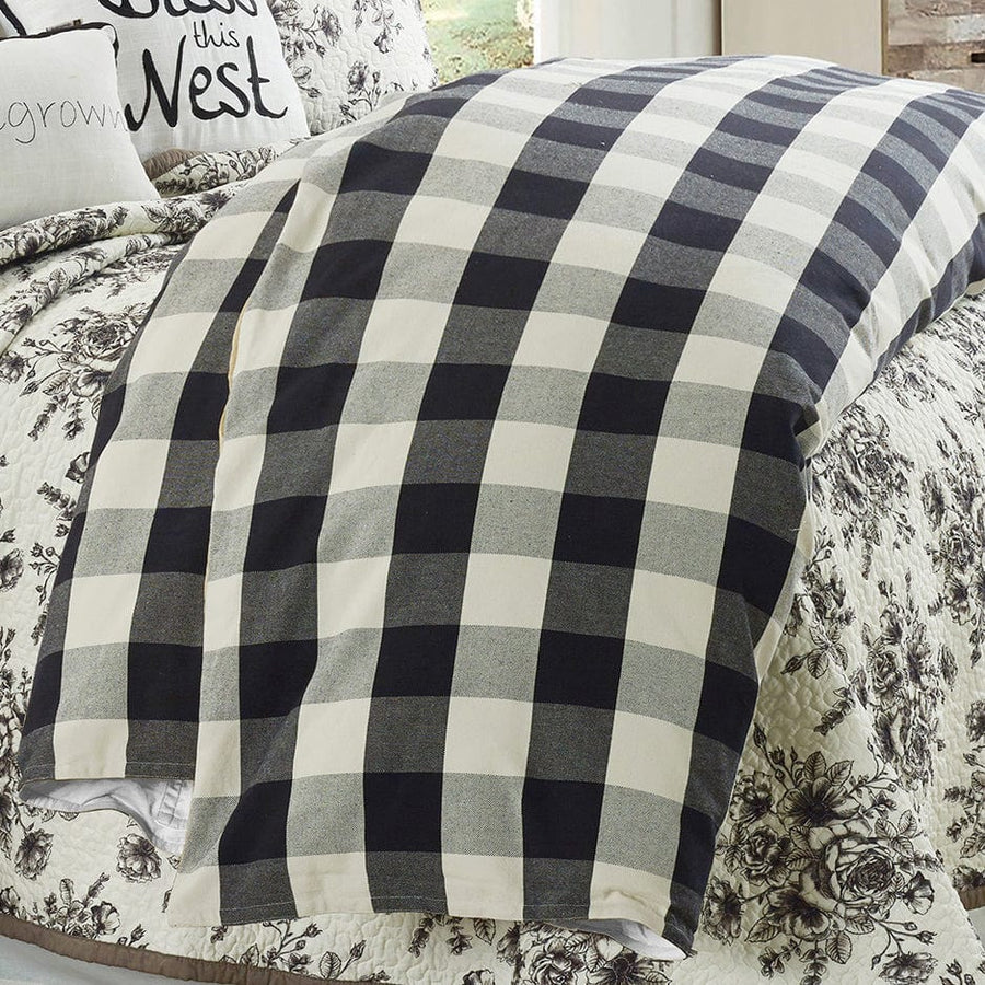 HiEnd Accents Camille Buffalo Check Bedding Set