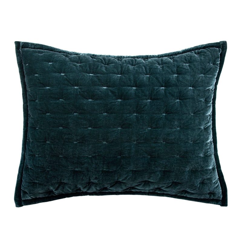 Stella Faux Silk Velvet Pillow Sham HiEnd Accents