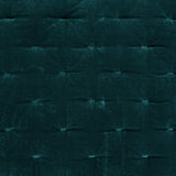 Stella Faux Silk Velvet Quilt Swatch Storm Blue Swatch