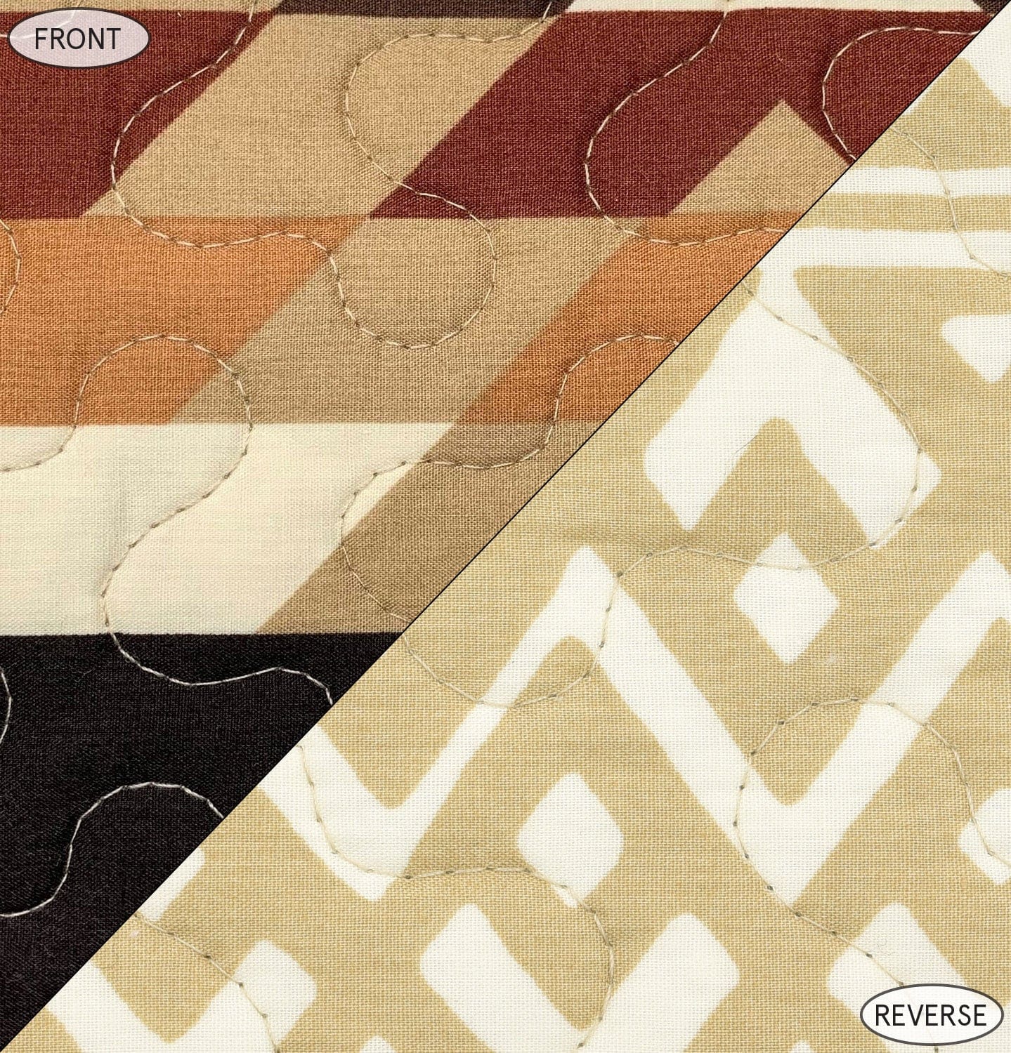 Yosemite Aztec Reversible Quilt Swatch – HiEnd Accents