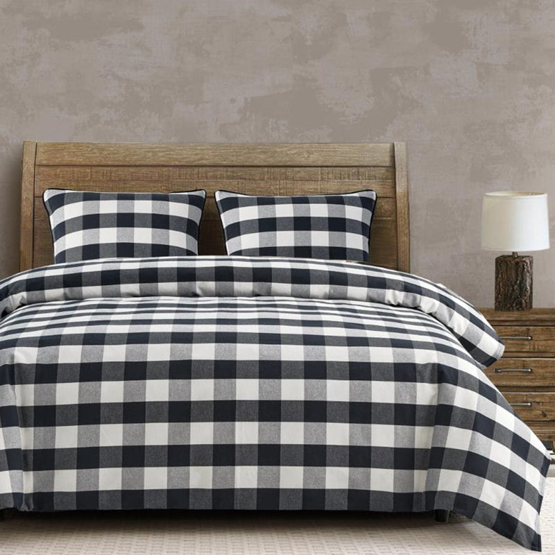 Camille Buffalo Plaid Comforter Sets - Traditional French Country