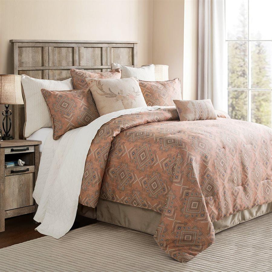 Sedona Pale Sienna Comforter Set | HiEnd Accents