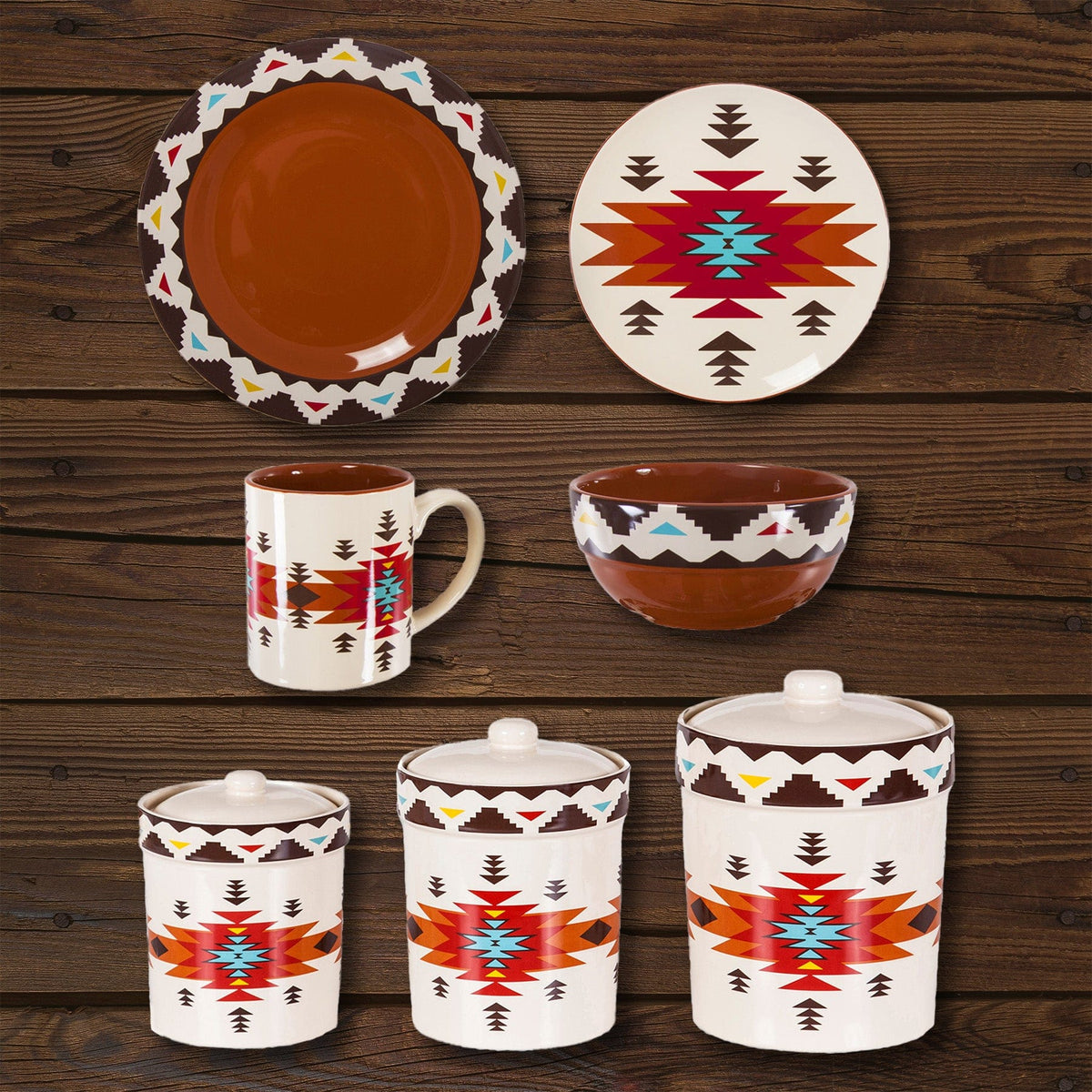 Aztec dinnerware best sale