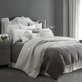 Grey Velvet Duvet Cover, Queen Super Queen Duvet Cover