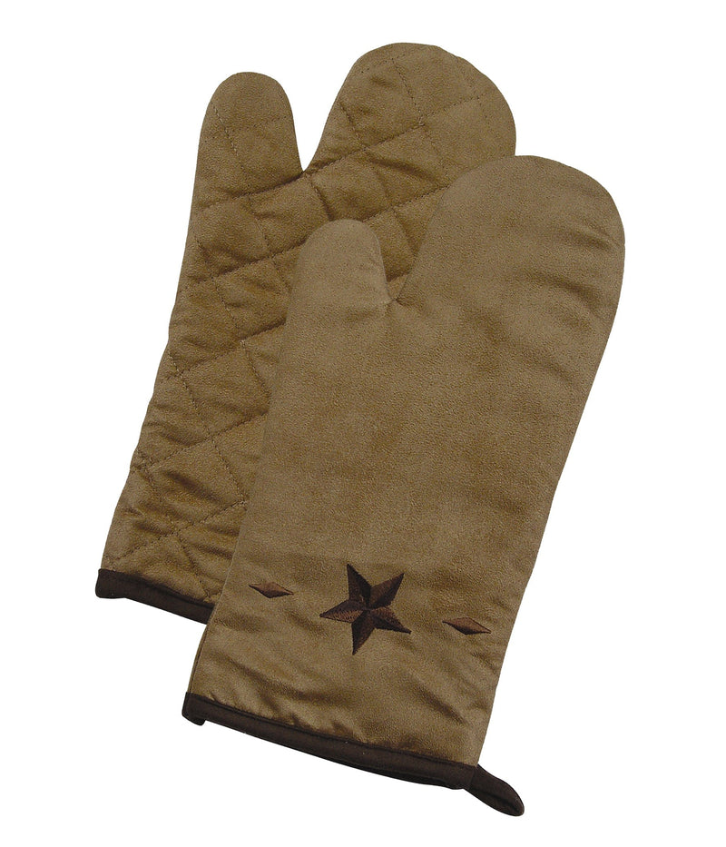 Rustic Star Oven Mitt Oven Mitt