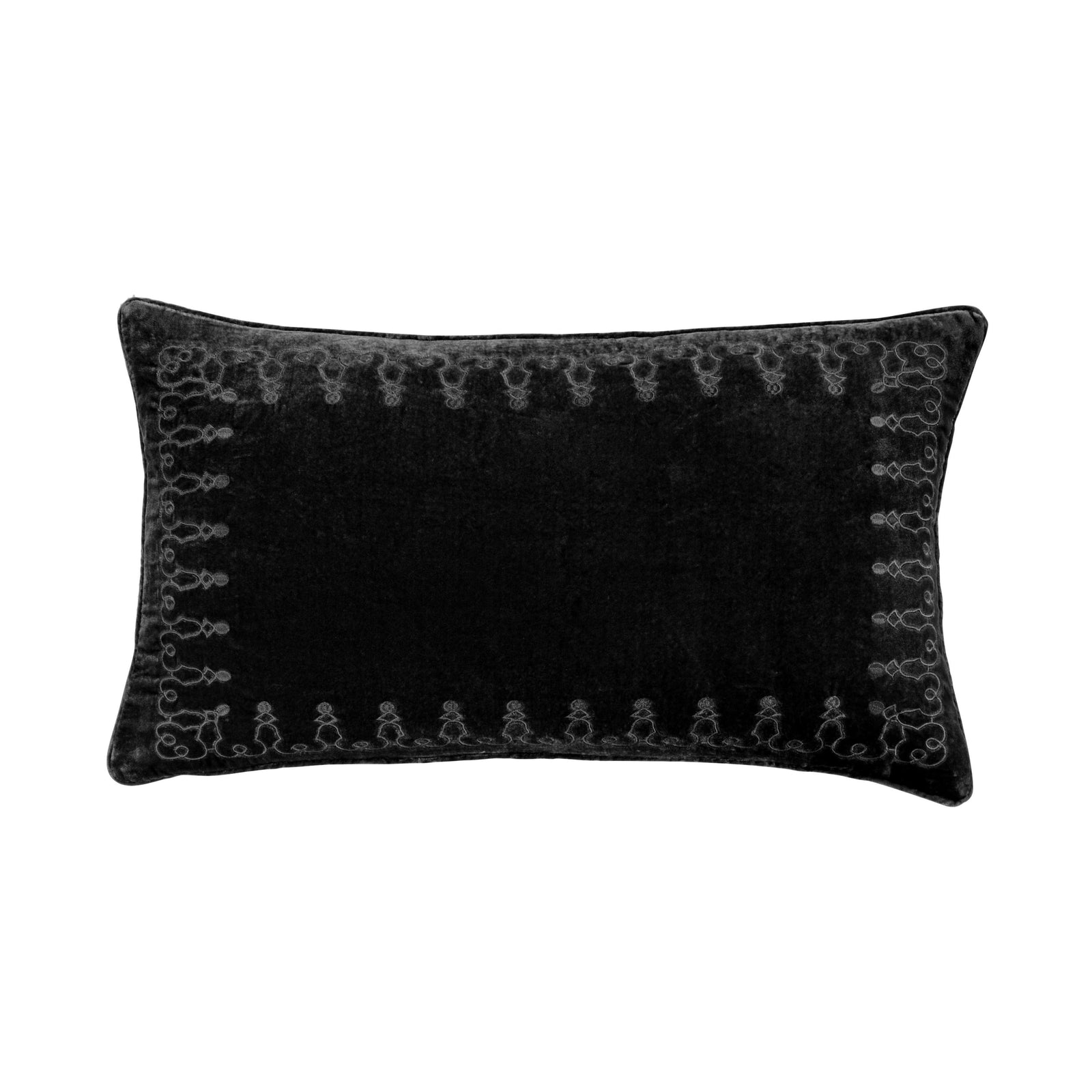 Black Drop Silk Ikat outlets Velvet Off White Pillow Cover, Frontside is 100% Silk Velvet, Backside is Soft Black Fabric, OEKO-TEX | Limited Edition