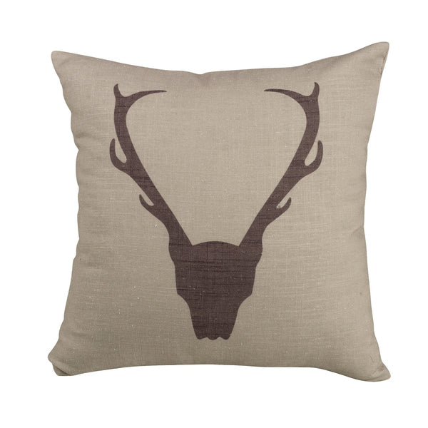 Antler 2024 throw pillow