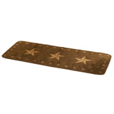 Dark Chocolate Star Kitchen/Bath Area Rug Rug