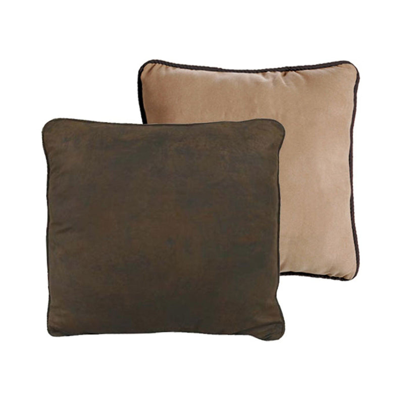 Reversible Light Tan Euro Sham, 27x27 Sale-Sham